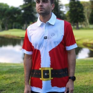 CA Funky Golf Shirt | Santa's Shirt