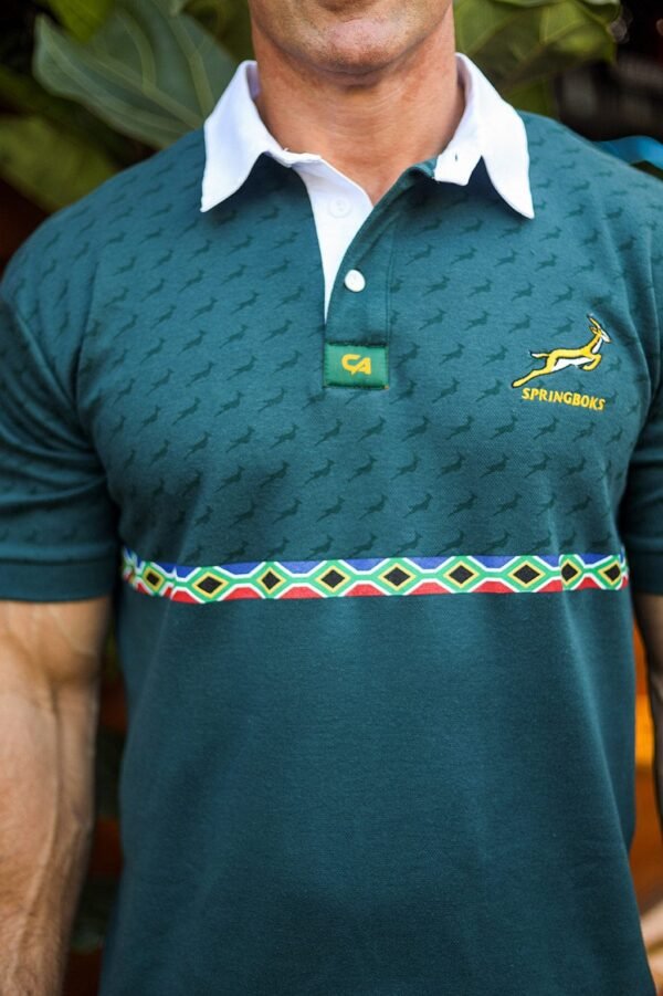 CA Supporters Cotton Golfer | Green Amandla - Image 8