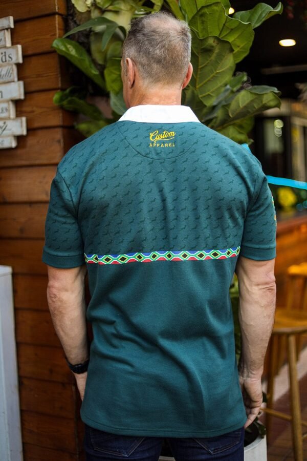 CA Supporters Cotton Golfer | Green Amandla - Image 5