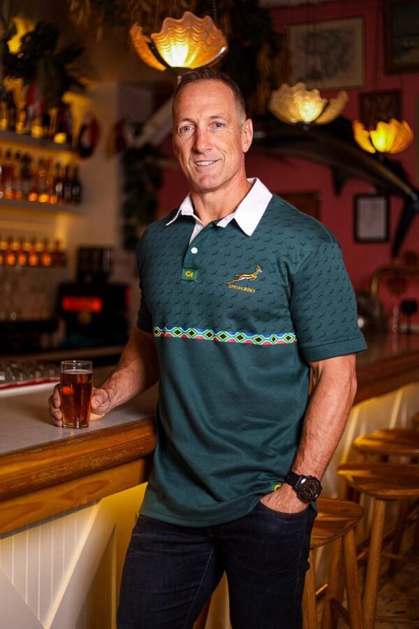 CA Supporters Cotton Golfer | Green Amandla - Image 3