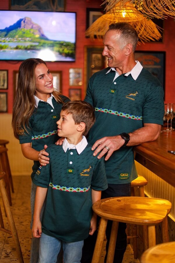 CA Supporters Cotton Golfer | Green Amandla - Image 2