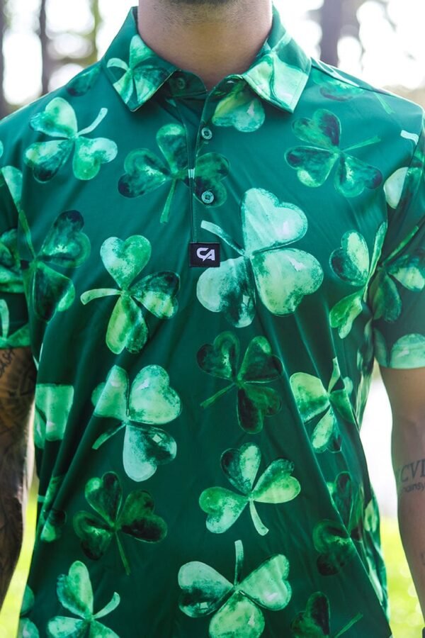 CA Funky Golf Shirt | Lucky Clovers - Image 6