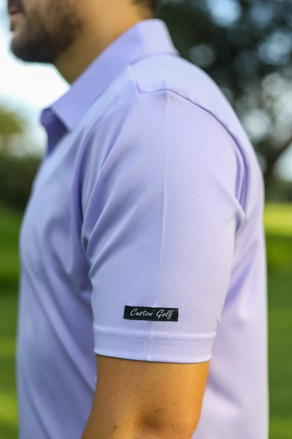 CA Iconic Golf Shirt | Lavender - Image 4