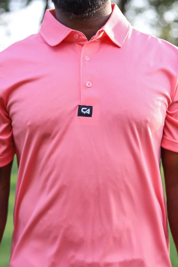 CA Iconic Golf Shirt | Watermelon - Image 6