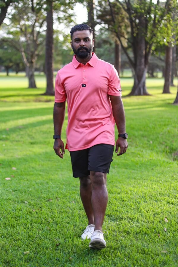 CA Iconic Golf Shirt | Watermelon - Image 5
