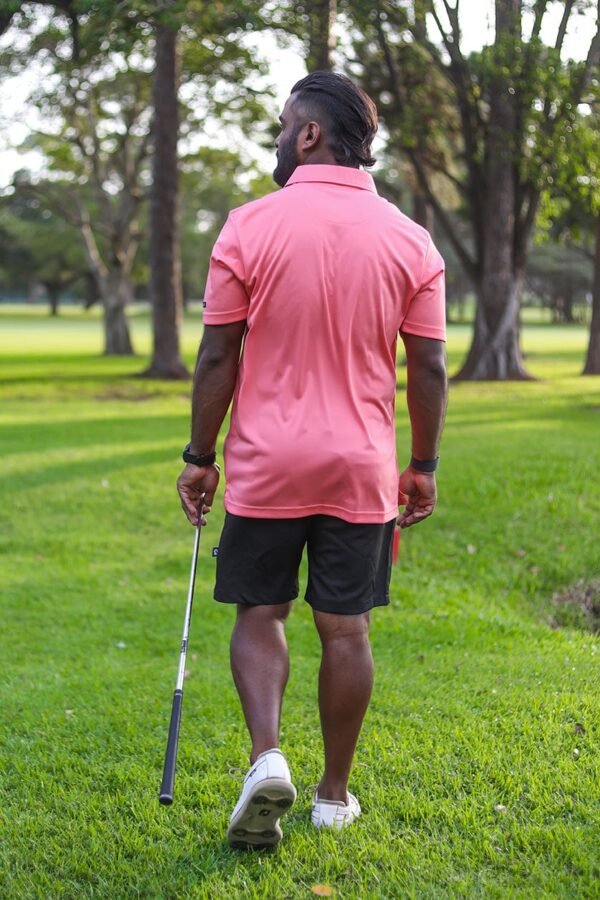 CA Iconic Golf Shirt | Watermelon - Image 3