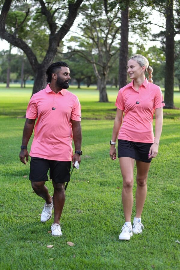CA Iconic Golf Shirt | Watermelon - Image 2