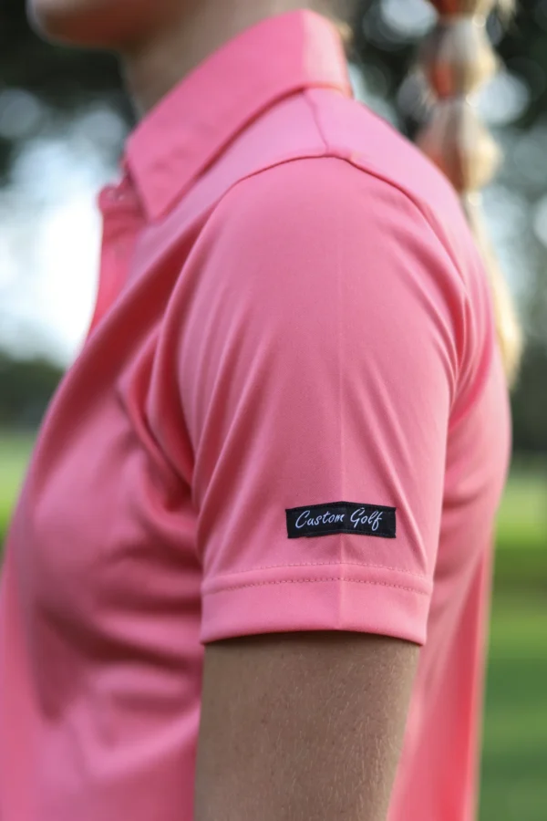 CA Ladies Iconic Golf Shirt | Watermelon - Image 4