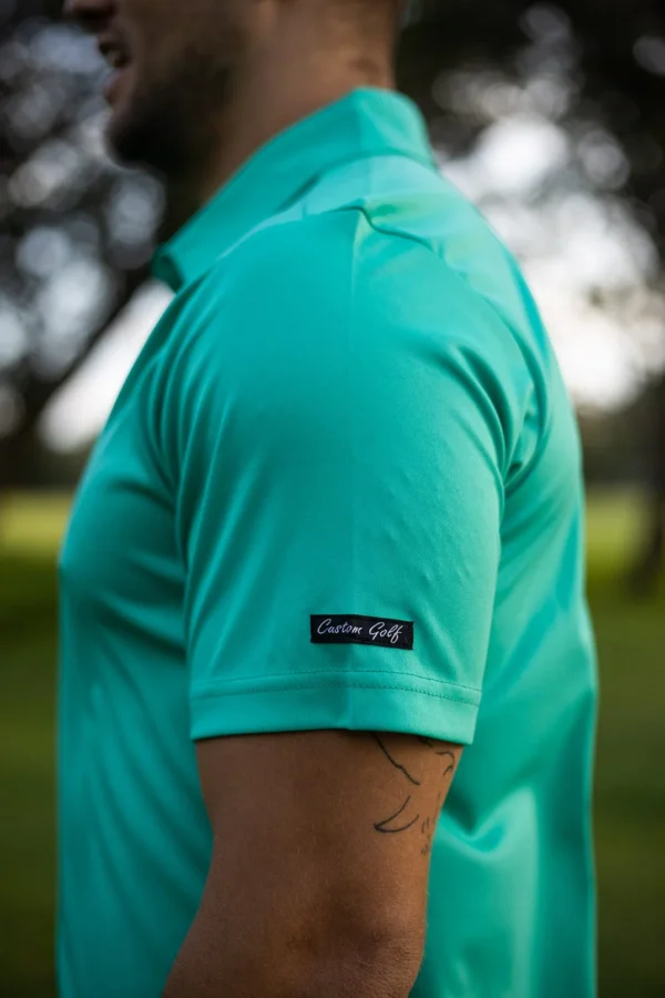 CA Iconic Golf Shirt | Jade - Image 4