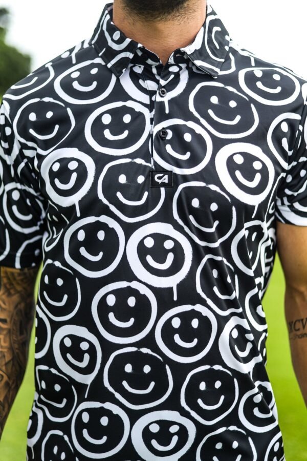 CA Funky Golf Shirt | Smiley - Image 6