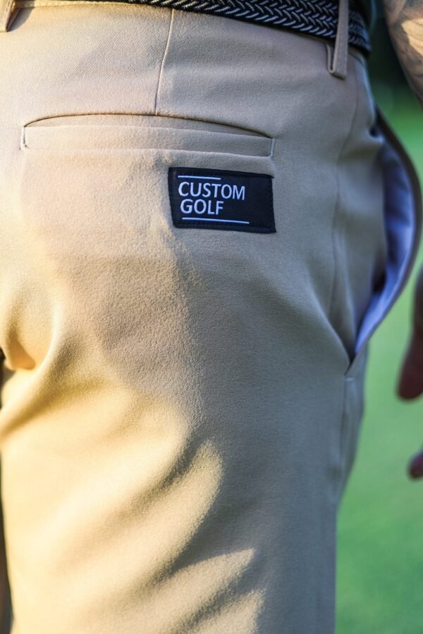 CA Flow Golf Shorts | Khaki - Image 3