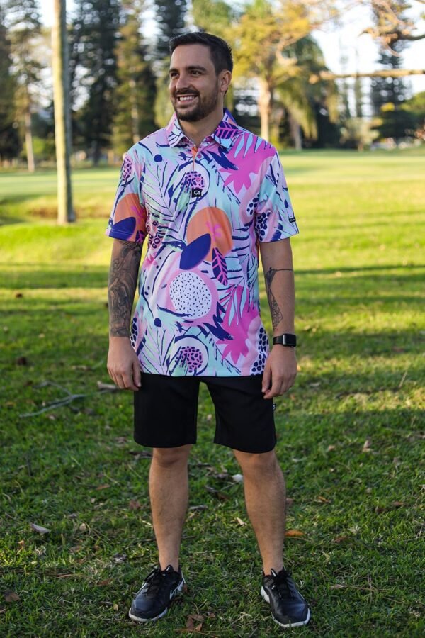 CA Funky Golf Shirt | Palm Fruits - Image 4
