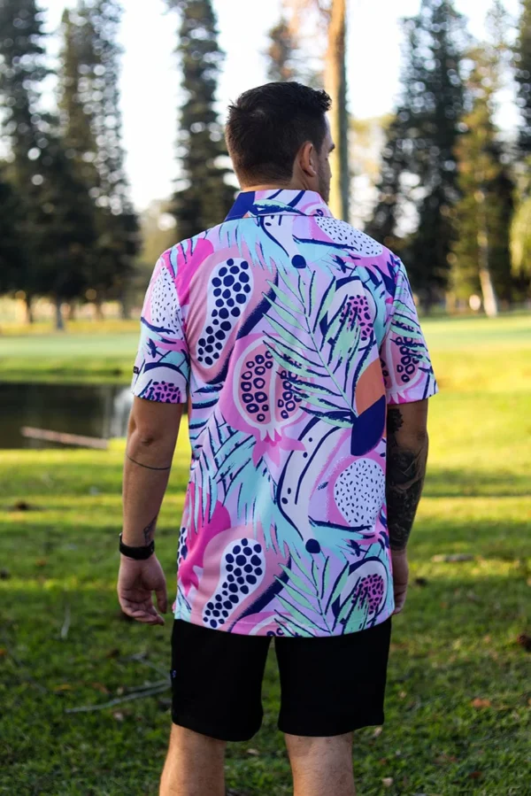 CA Funky Golf Shirt | Palm Fruits - Image 2