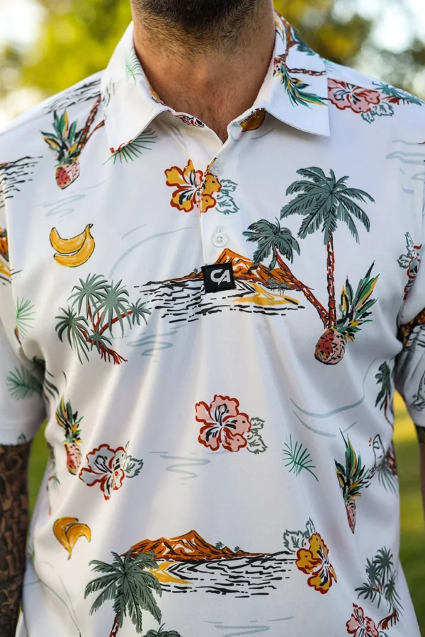 CA Funky Golf Shirt | Palm Tree Resort - Image 6