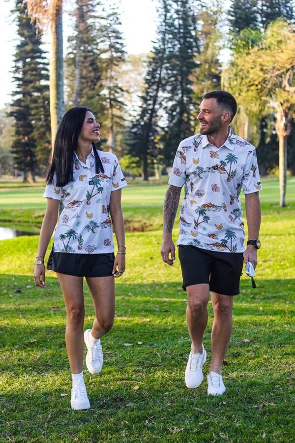 CA Funky Golf Shirt | Palm Tree Resort - Image 2