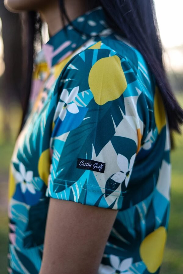 CA Ladies Funky Golf Shirt | Exotic Fruits - Image 4