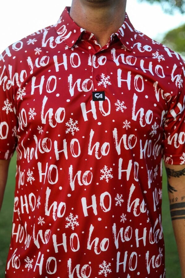 CA Funky Golf Shirt | Frosty Christmas - Image 5
