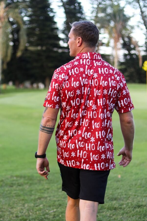 CA Funky Golf Shirt | Frosty Christmas - Image 3