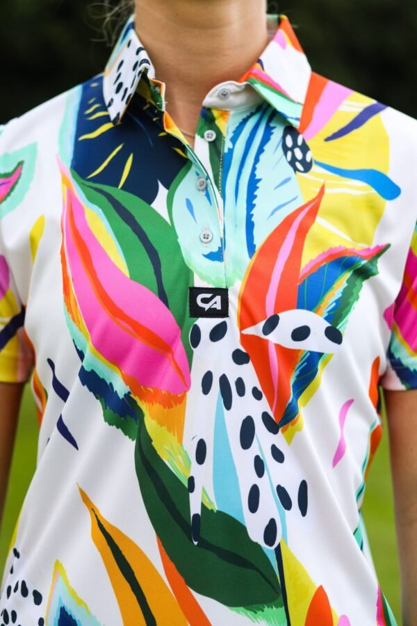 CA Ladies Funky Golf Shirt | Exotic Jungle - Image 6