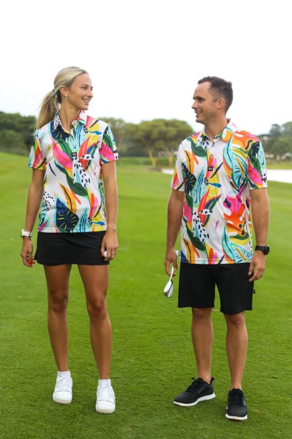 CA Funky Golf Shirt | Exotic Jungle - Image 2