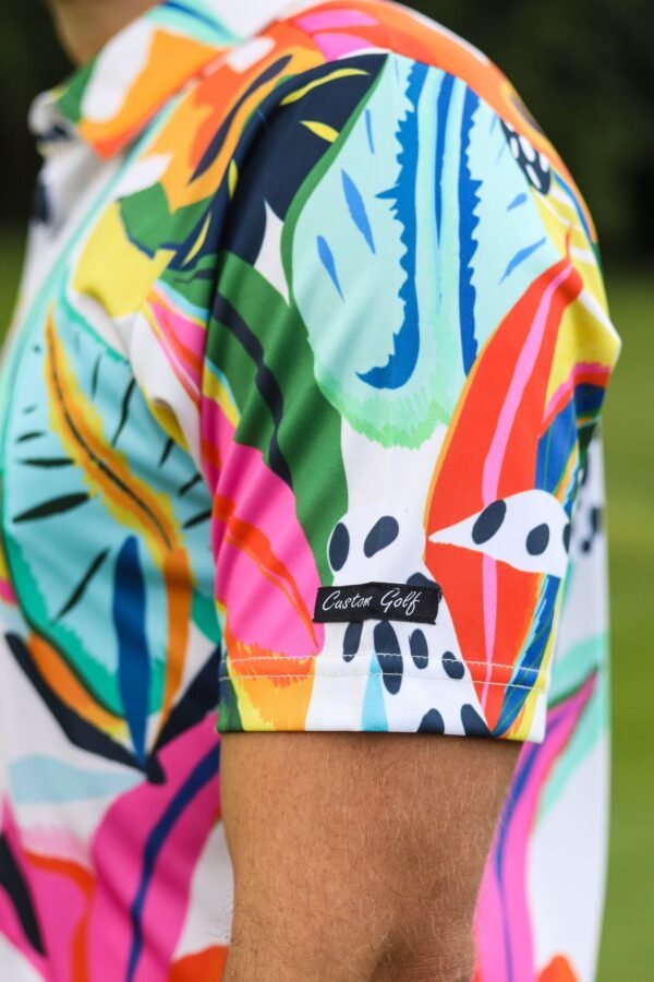 CA Funky Golf Shirt | Exotic Jungle - Image 4