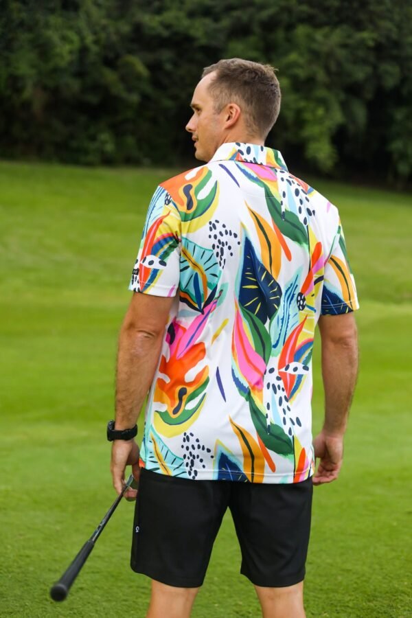 CA Funky Golf Shirt | Exotic Jungle - Image 3