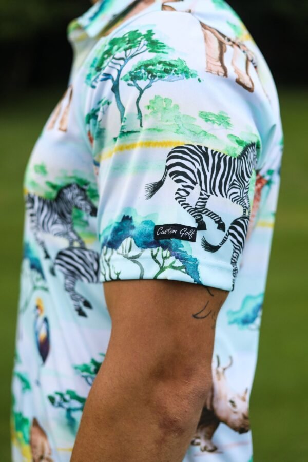 CA Funky Golf Shirt | Safari - Image 3