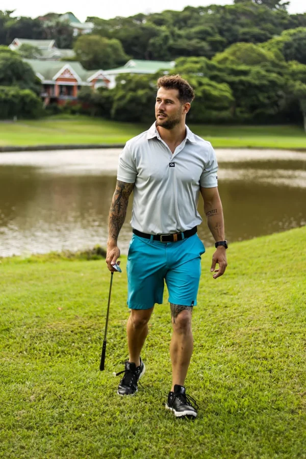 CA Pure Motion Golf Shorts | Egyptian Teal - Image 2