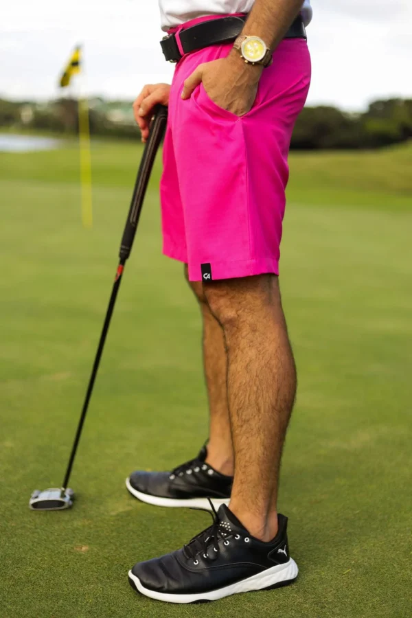 CA Pure Motion Golf Shorts | Hot Pink - Image 6