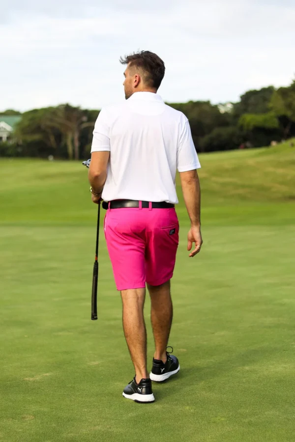 CA Pure Motion Golf Shorts | Hot Pink - Image 3