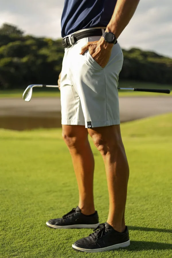 CA Pure Motion Golf Shorts | Platinum Grey - Image 6