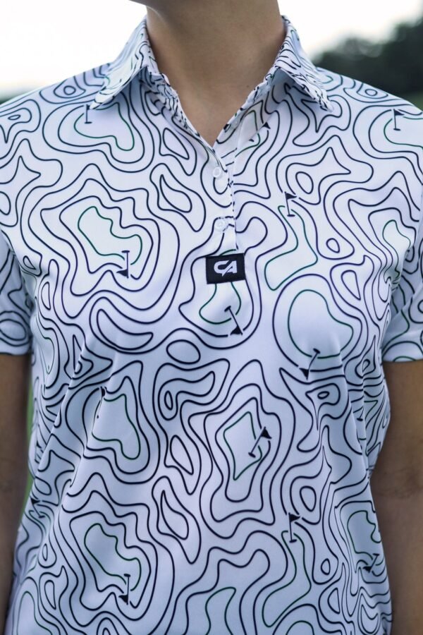 CA Ladies Funky Golf Shirt | Pinseeker - Image 4