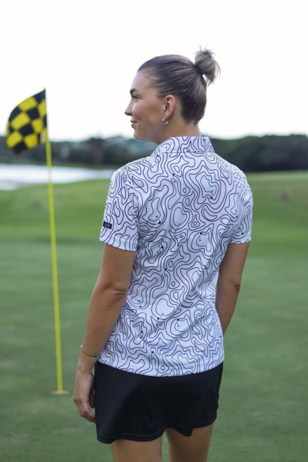 CA Ladies Funky Golf Shirt | Pinseeker - Image 2