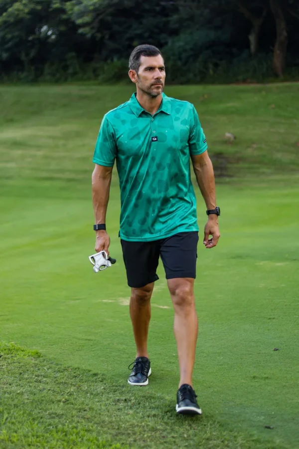 CA Funky Golf Shirt | Floating Greens - Image 2