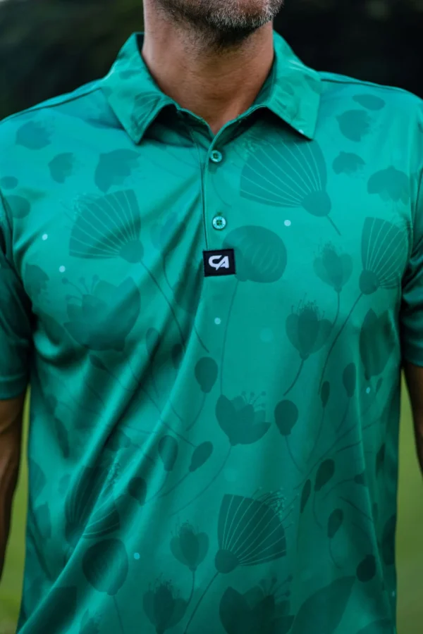 CA Funky Golf Shirt | Floating Greens - Image 5