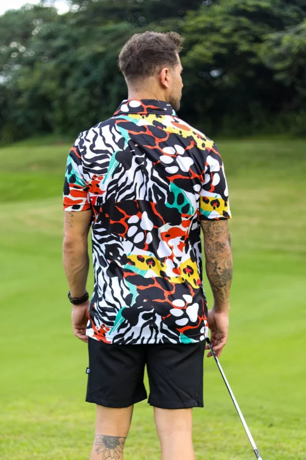 CA Funky Golf Shirt | Wild Paws - Image 3