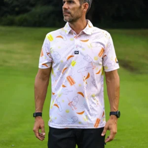 CA Funky Golf Shirt | Lolly Jolly