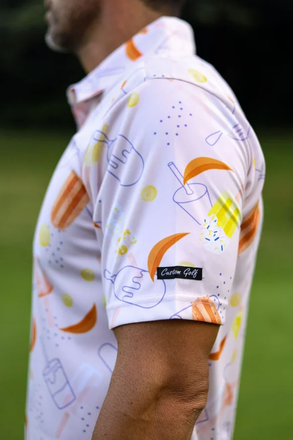 CA Funky Golf Shirt | Lolly Jolly - Image 4