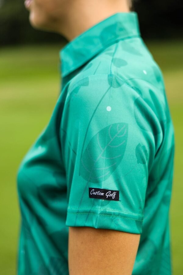 CA Ladies Funky Golf Shirt | Floating Greens - Image 4