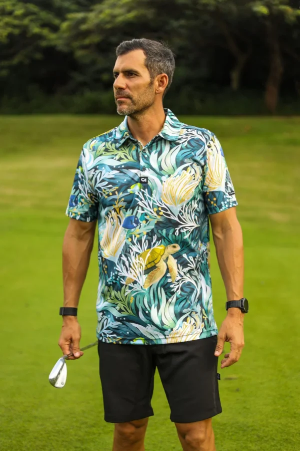 CA Funky Golf Shirt | The Reef