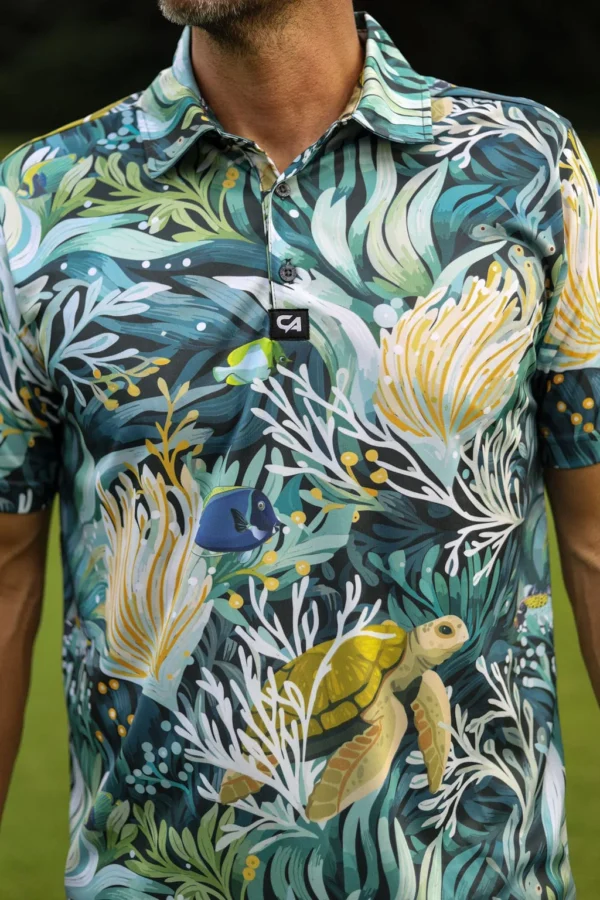 CA Funky Golf Shirt | The Reef - Image 4