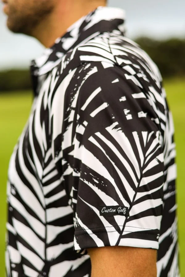 CA Funky Golf Shirt | Palm Silhouette - Image 4