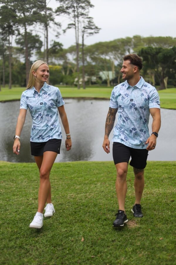 CA Funky Golf Shirt | Island Lines - Image 2