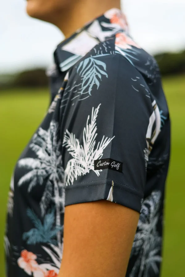CA Ladies Funky Golf Shirt | Let's Go Sailing - Image 4