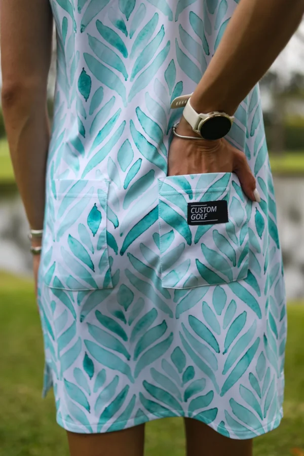 CA Funky Golf Dress | Painted Ferns - Image 3