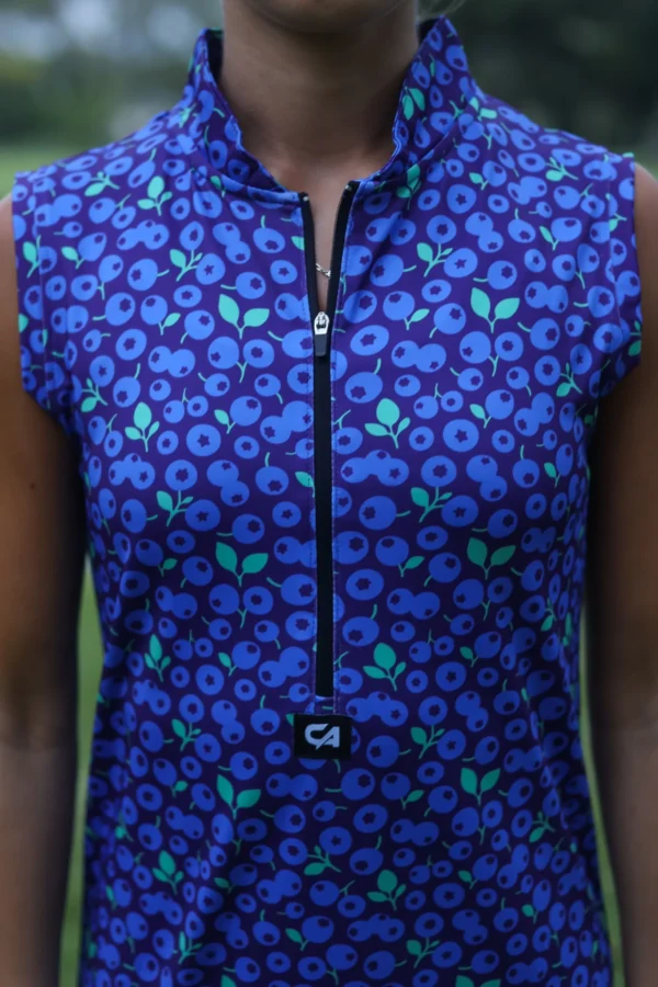 CA Funky Golf Dress | Blue Berries - Image 5