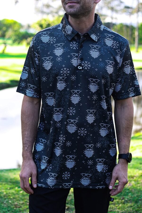 Funky Golf Shirt | Don't Be A Snowflake - Image 3