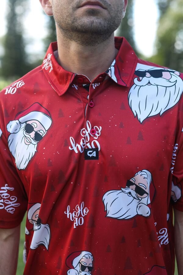 Funky Golf Shirt | Came To Sleigh - Image 5