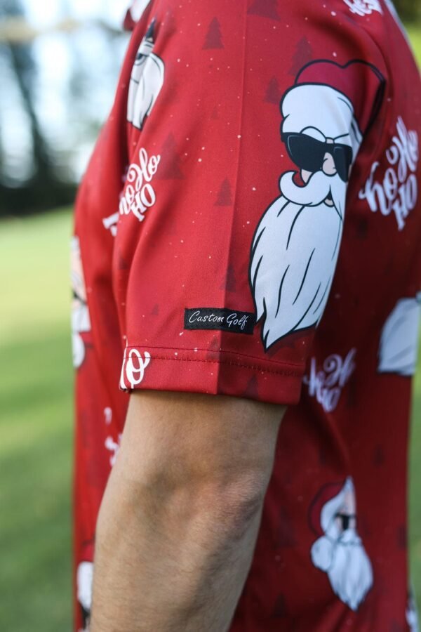 Funky Golf Shirt | Came To Sleigh - Image 4