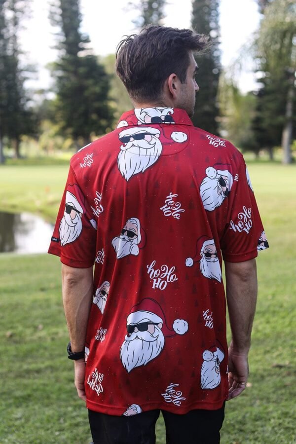 Funky Golf Shirt | Came To Sleigh - Image 3